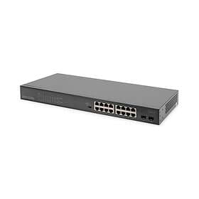 Digitus DN-95347-1 switch 19 " 16 ports unmanaged rack-mountable