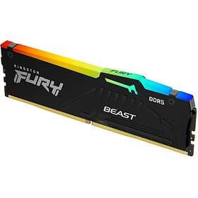Kingston Fury Beast Black RGB DDR5 6000MHz 16GB (KF560C30BBA-16)