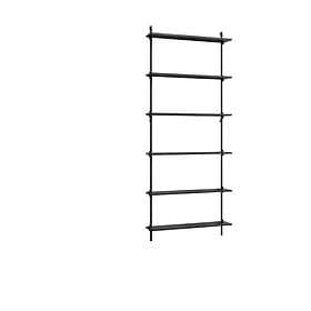 MOEBE wall shelving ws.200,1 Svart