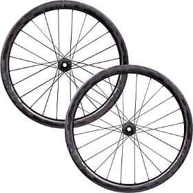 Chris King Grd23 R45d 24/24 Cl Disc Tubeless Gravel Wheel Set Svart 12 x 100 12 