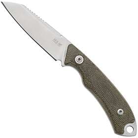 MKM Knives Pocket Tango 2, Green Canvas Micarta MKPT2-GC