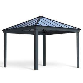 Canopia by Palram Dallas Pavilion 4.2x4.2m Anthracite Grey