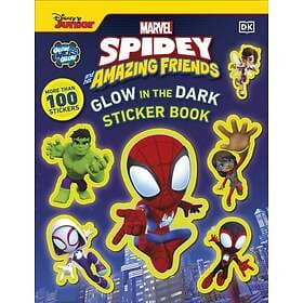 Marvel Spidey and His Amazing Friends Glow in the Dark Sticker Book