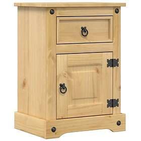 vidaXL Nightstand Corona 45x35x64cm Solid Pine 4005655
