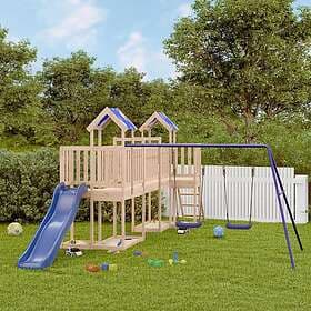 vidaXL Lekplats massiv furu 3278980