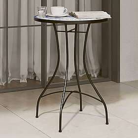 vidaXL Mosaic Table blue and white Ø50x70 cm ceramic