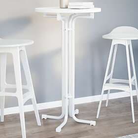 vidaXL Dining Table Ø 60x110 cm White 4008300