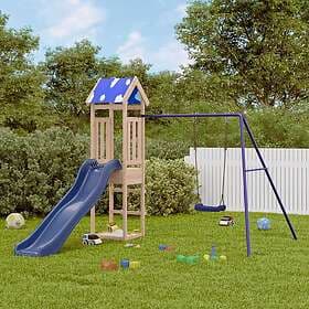 vidaXL Lekplats massiv furu 3278953