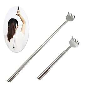 INF Stainless Steel Back Scratcher with Telescopic Handle
