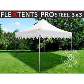 Dancover Snabbtält Depåtält Easy-up tält Eventtält Partytält FleXtents PRO Steel