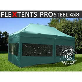 Dancover Snabbtält Depåtält Easy-up tält Eventtält Partytält FleXtents PRO Steel
