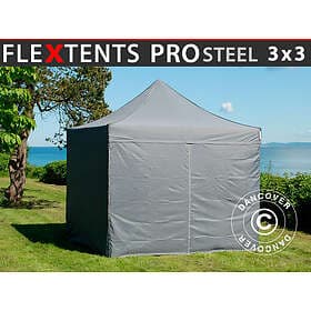 Dancover Snabbtält Depåtält Easy-up tält Eventtält Partytält FleXtents PRO Steel
