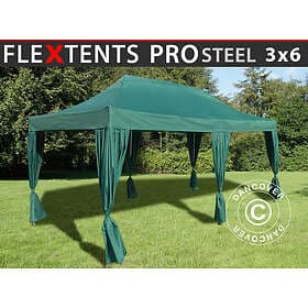 Dancover Snabbtält Depåtält Easy-up tält Eventtält Partytält FleXtents PRO Steel