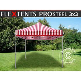 Dancover Snabbtält Depåtält Easy-up tält Eventtält Partytält FleXtents PRO Steel