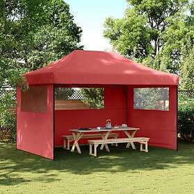 vidaXL Pop-Up Party Tent with 3 Sidewalls 4004971