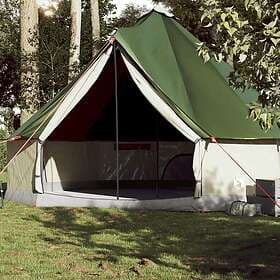 vidaXL Family Tent tipi 10 persons green waterproof 94594