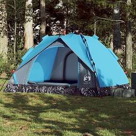 vidaXL Kupoltält 3 person blue quick-setup 4004194