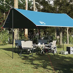 vidaXL Tarp blå 430x380x210 cm vattentät 94680