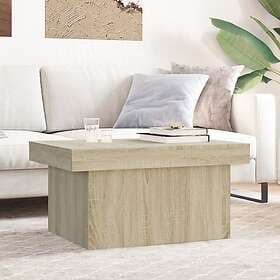 vidaXL Coffee Table 80x55x40 cm Sonoma Oak Engineered Wood 840865
