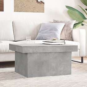 vidaXL Soffbord betonggrå 100x55x40 cm konstruerat trä 840873