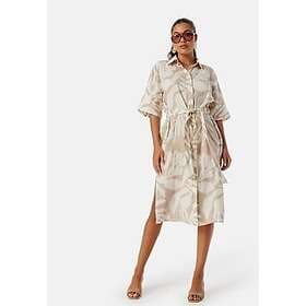 Gant Palm Print Linen Shirt Dress