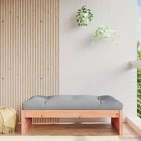 vidaXL Fotpall för trädgården 120x80 cm massivt douglasträ 825756