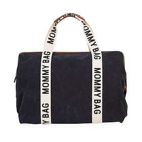 Childhome CHILD HOME Mommy Väska Signature Canvas svart