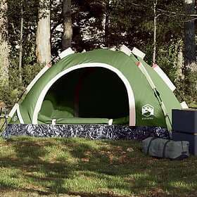 vidaXL Camping Tent (2) green