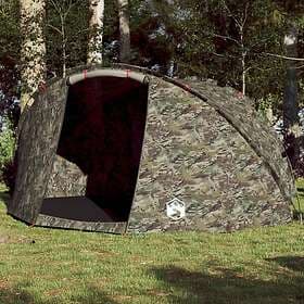 vidaXL Fishing Tent 5 persons camouflage waterproof 4005322