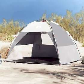 vidaXL Beach Tent 2 persons gray quick setup waterproof 4005301