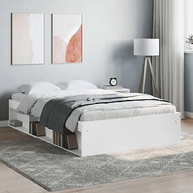 vidaXL Bed Frame white 120x190 cm
