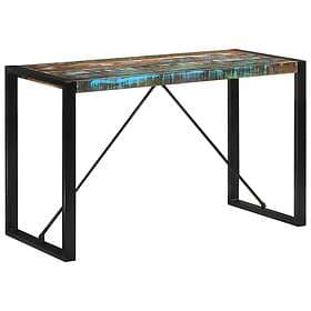 vidaXL Dining Table 120x55x76 cm Solid Reclaimed Wood 351692