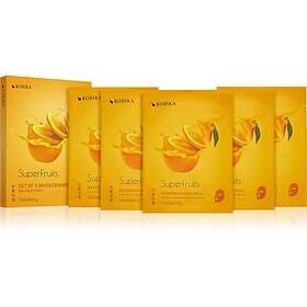 KORIKA SuperFruits Hallabong Brightening Face Sheet Masks 5st