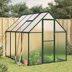 vidaXL Greenhouse 224x169x195 cm (Aluminium)