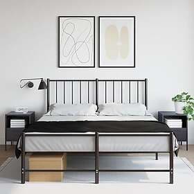 vidaXL Nightstand 2 pcs Anthracite 36x39x50.5cm Cold Rolled Steel 843059