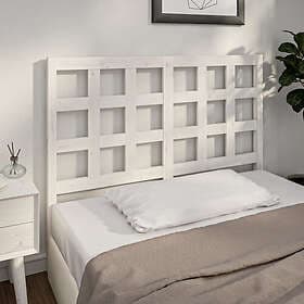vidaXL Bed Frame 125.5x4x100 cm solid pine