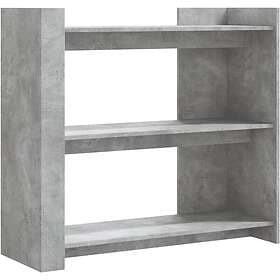 vidaXL Konsolbord betonggrå 100x35x90 cm konstruerat trä 848475
