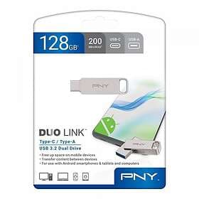 PNY Technologies Duo-Link 128GB USB 3,2 Gen 1