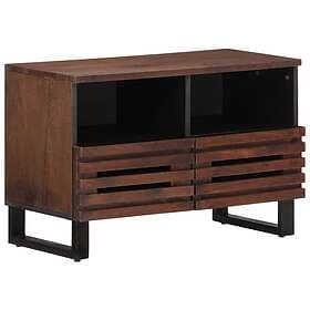 vidaXL Tv-bänk brun 70x34x46 cm massivt mangoträ 377443