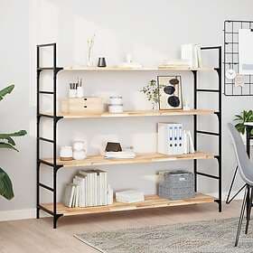 vidaXL Floating Shelves 2 pcs 120x40x2 cm Unfinished Solid Acacia Wood 3279404