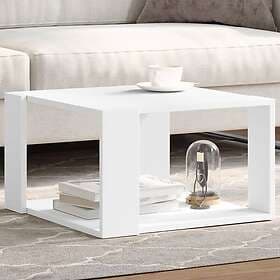 vidaXL Coffee Table White 51.5x51.5x30 cm Engineered Wood 848136