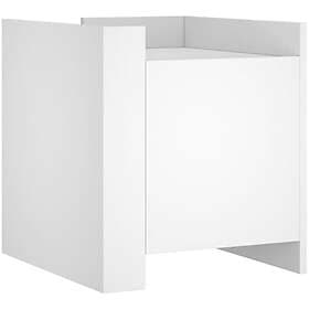vidaXL Nightstand White 45x50x50cm Engineered Wood 848297