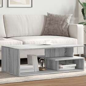 vidaXL Coffee Table Grey Sonoma 102x55x35 cm Engineered Wood 848015