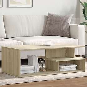 vidaXL Coffee Table sonoma-oak 102x55x35 cm Engineered Wood 848012