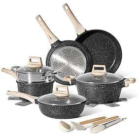 Just PERFECTO Batterie de cuisine induction set de casseroles tout feux avec cou