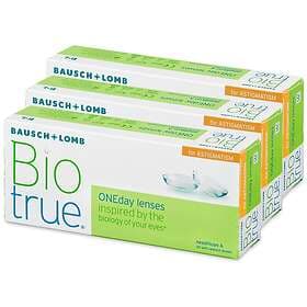 Bausch & Lomb Biotrue ONEday for Astigmatism (90 linser)