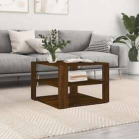 vidaXL Coffee Table 59.5x59.5x40 cm Engineered Wood 834256 Brown