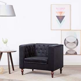 vidaXL Armchair Black Velvet 247012