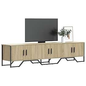 vidaXL Tv-bänk sonoma ek 180x34x41 cm konstruerat trä 848590