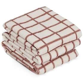 Garbo & Friends Checks Washcloths (30x30cm) 3-pack